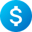 Dollar Blue icon